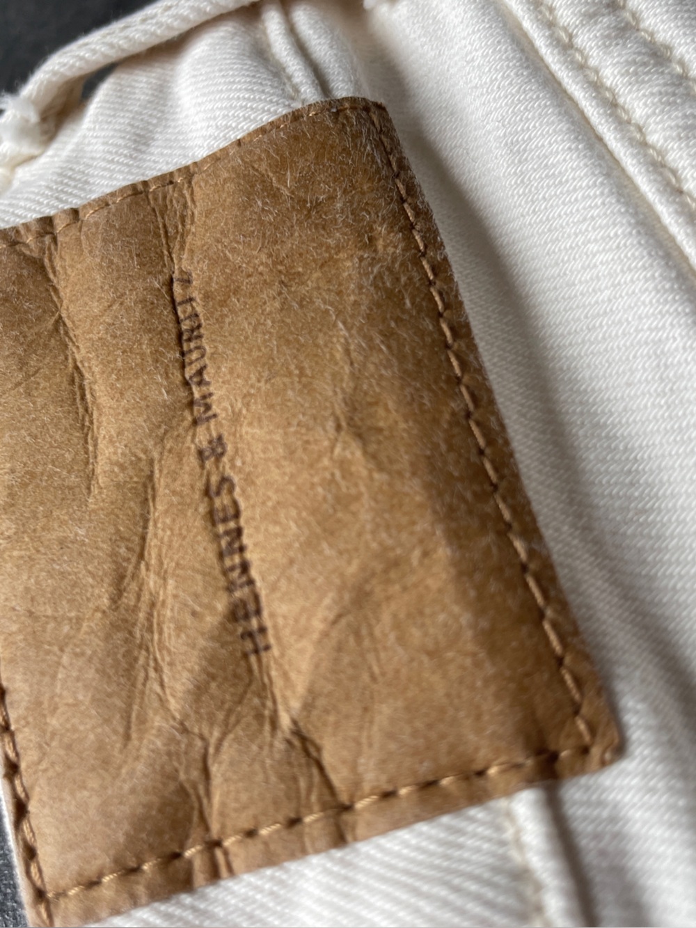 Cream / Off White High Rise Shorts - Picture 5 of 6